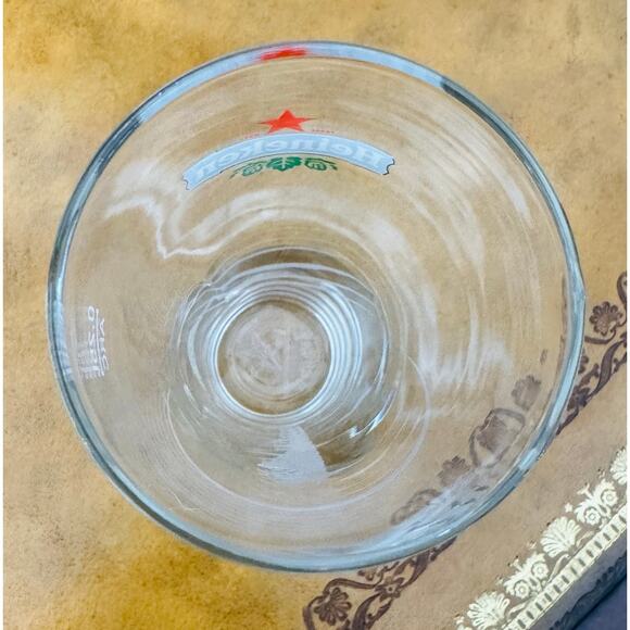 Heineken Holland Beer Pint Glass 16 ounce Authentic from Netherlands NEW - Picture 6 of 7